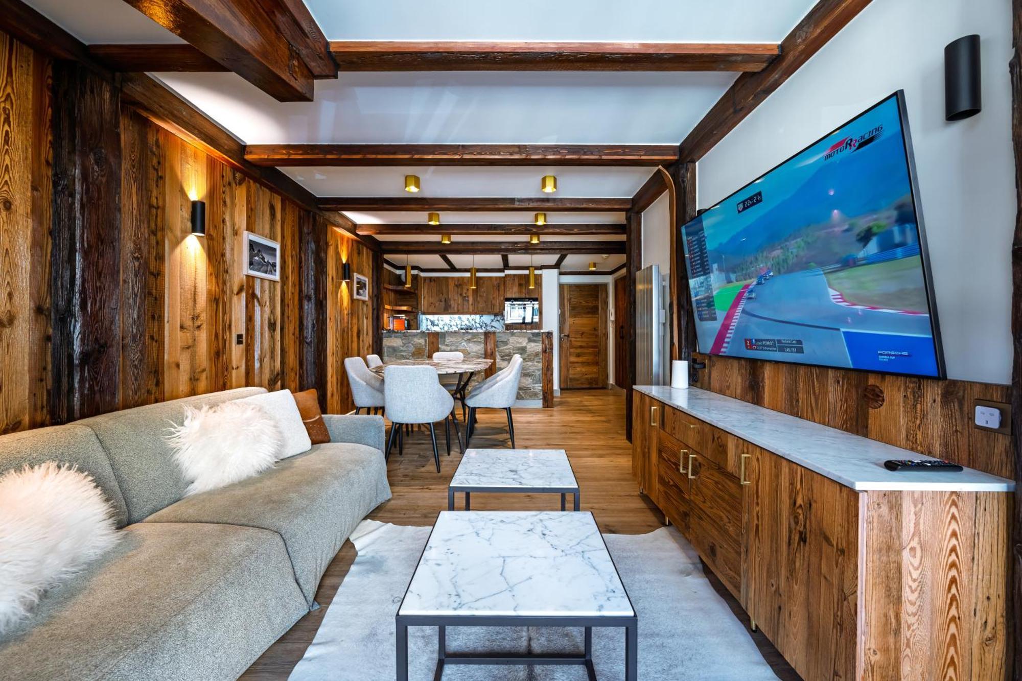 Luxury Suite 70M2 Balcon Courchevel1850 Parking Dış mekan fotoğraf