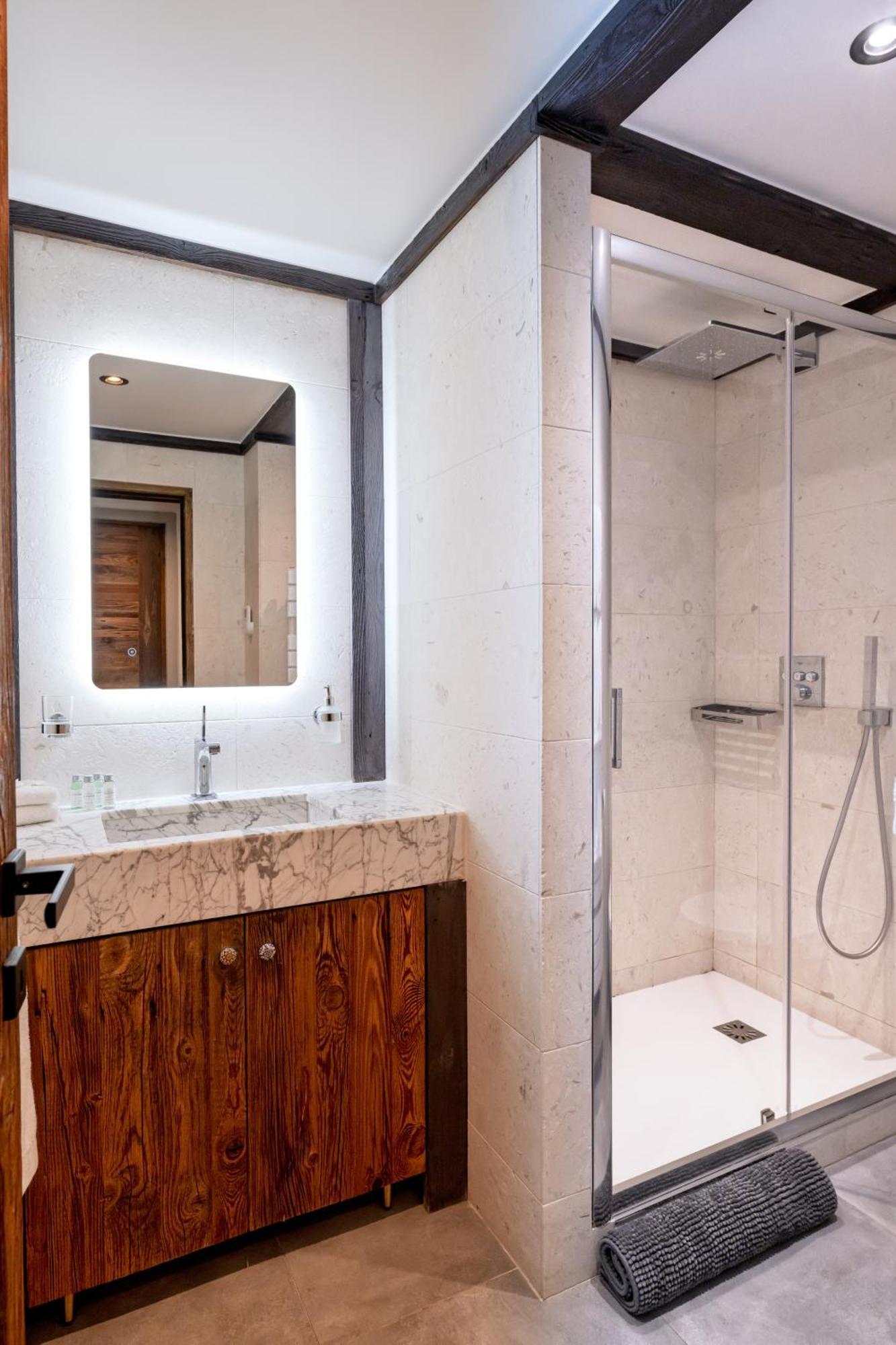 Luxury Suite 70M2 Balcon Courchevel1850 Parking Dış mekan fotoğraf