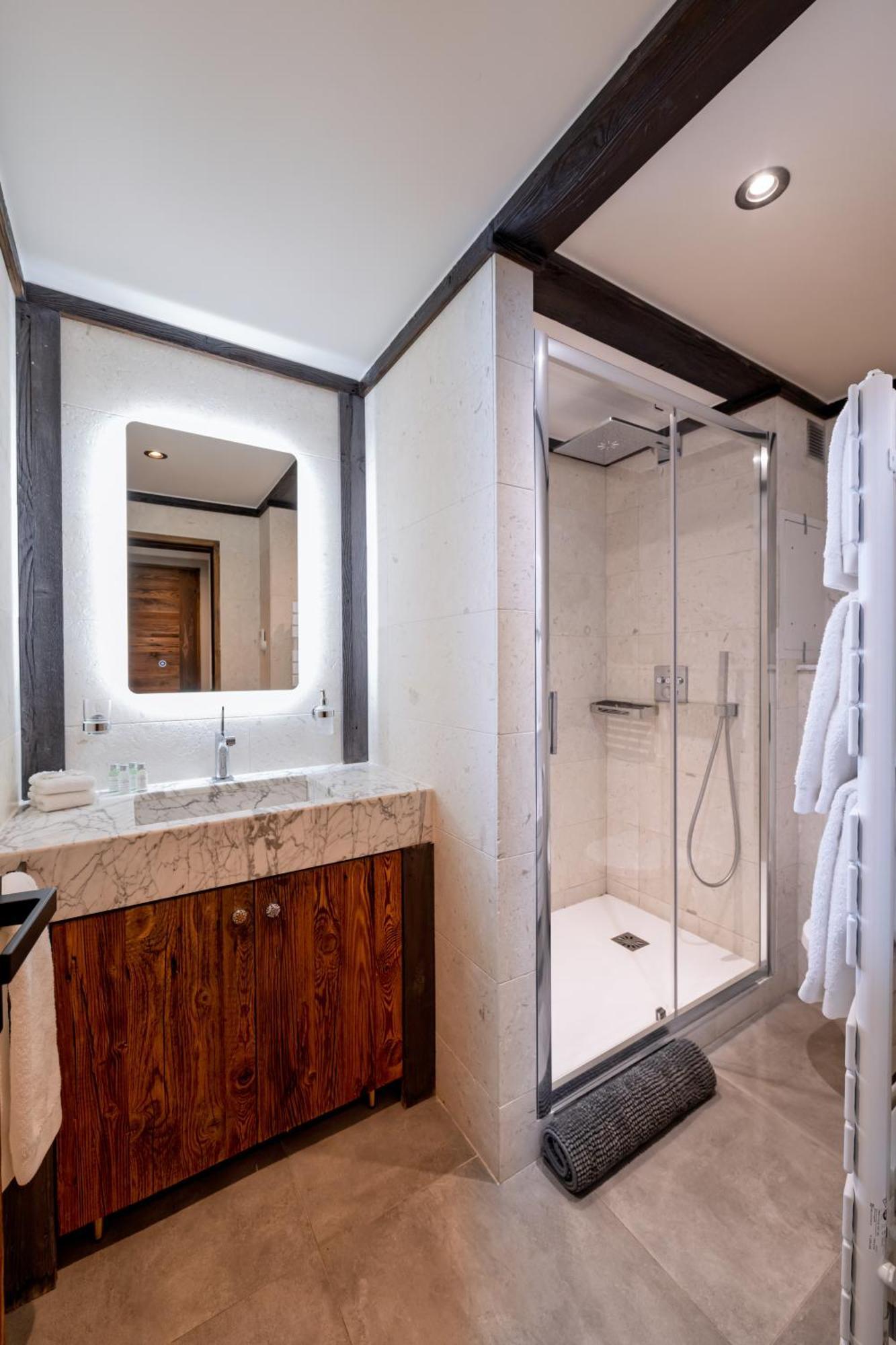 Luxury Suite 70M2 Balcon Courchevel1850 Parking Dış mekan fotoğraf